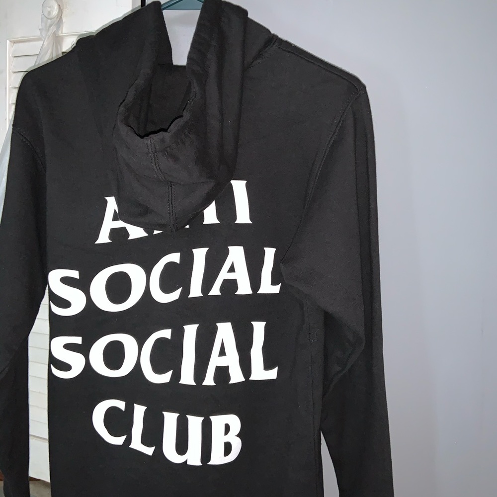 Anti Social Social Club Logo Hoodie